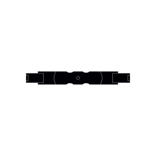 HV-Halogenlampe OVAL 48W, R7s, 74.9mm