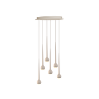 Falling Sun Chandelier Six